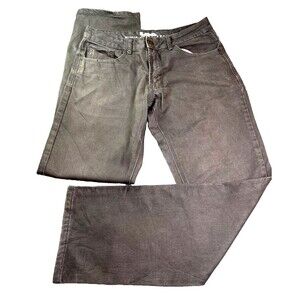 Bulletprufe mens jeans gray 5-pocket straight leg w30/L32 work $128